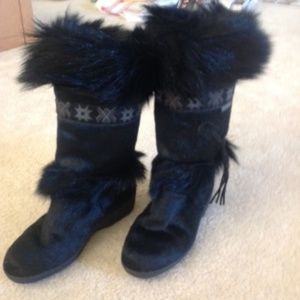 Technia fur  snow boots 6
